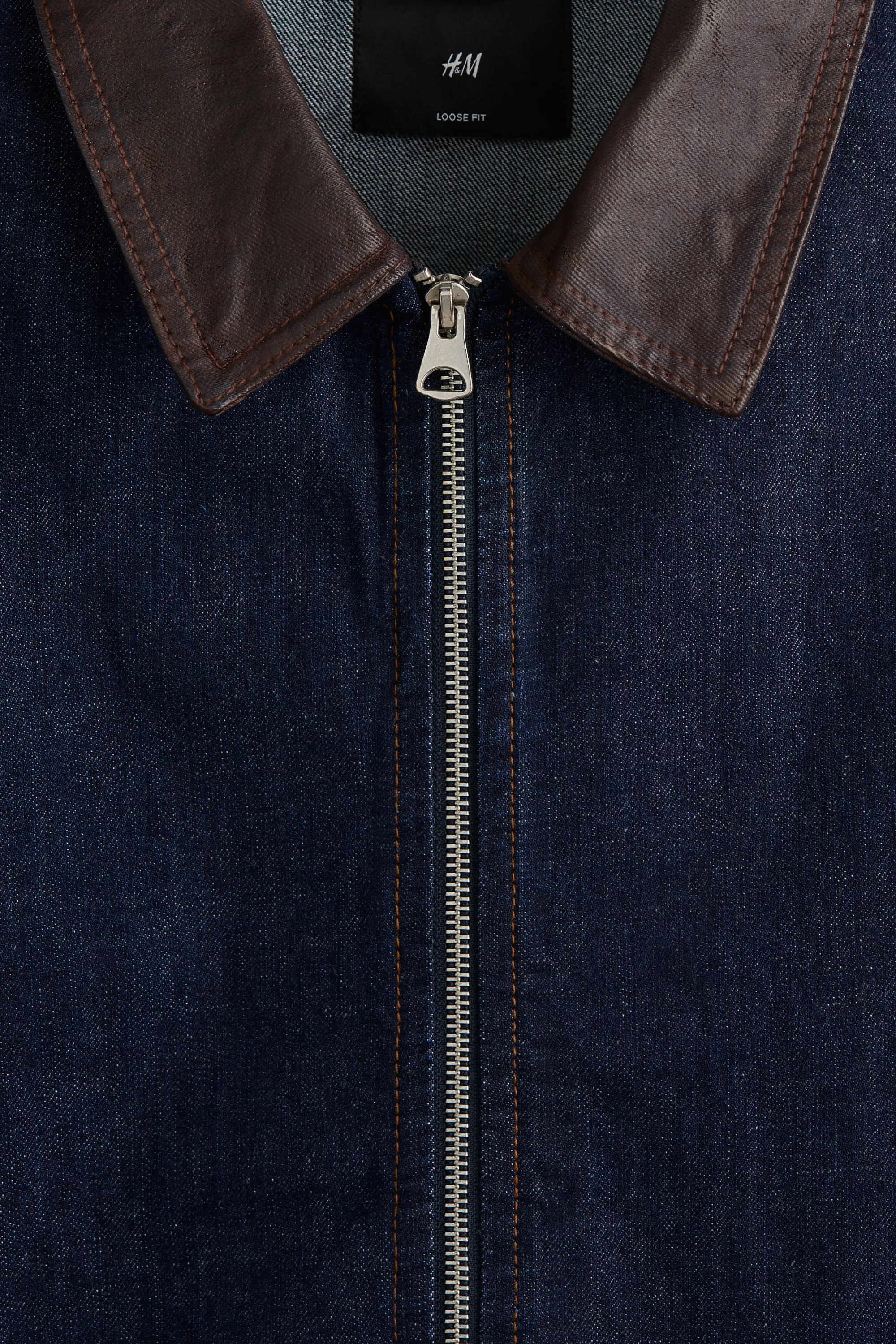 Veste en denim - Bleu denim foncé
