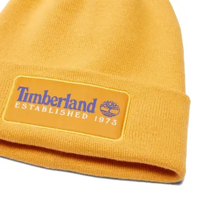 TIMBERLAND BONNET Jaune 50TH ANNIVERSARY — photo 3