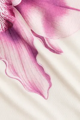 T-shirt imprimé - Blanc/fleur — photo 4
