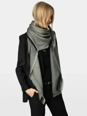 Foulard Glenn Monogram Métallisé 135 — photo 5