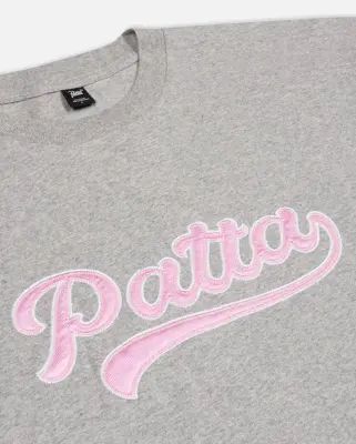 Patta Logo Tail T-Shirt Sports Grey Heather — photo 5