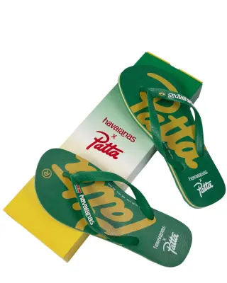 Patta x Havaianas tongs verte — photo 4