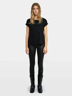 Pantalon Phlame Cuir Froissé — photo 1