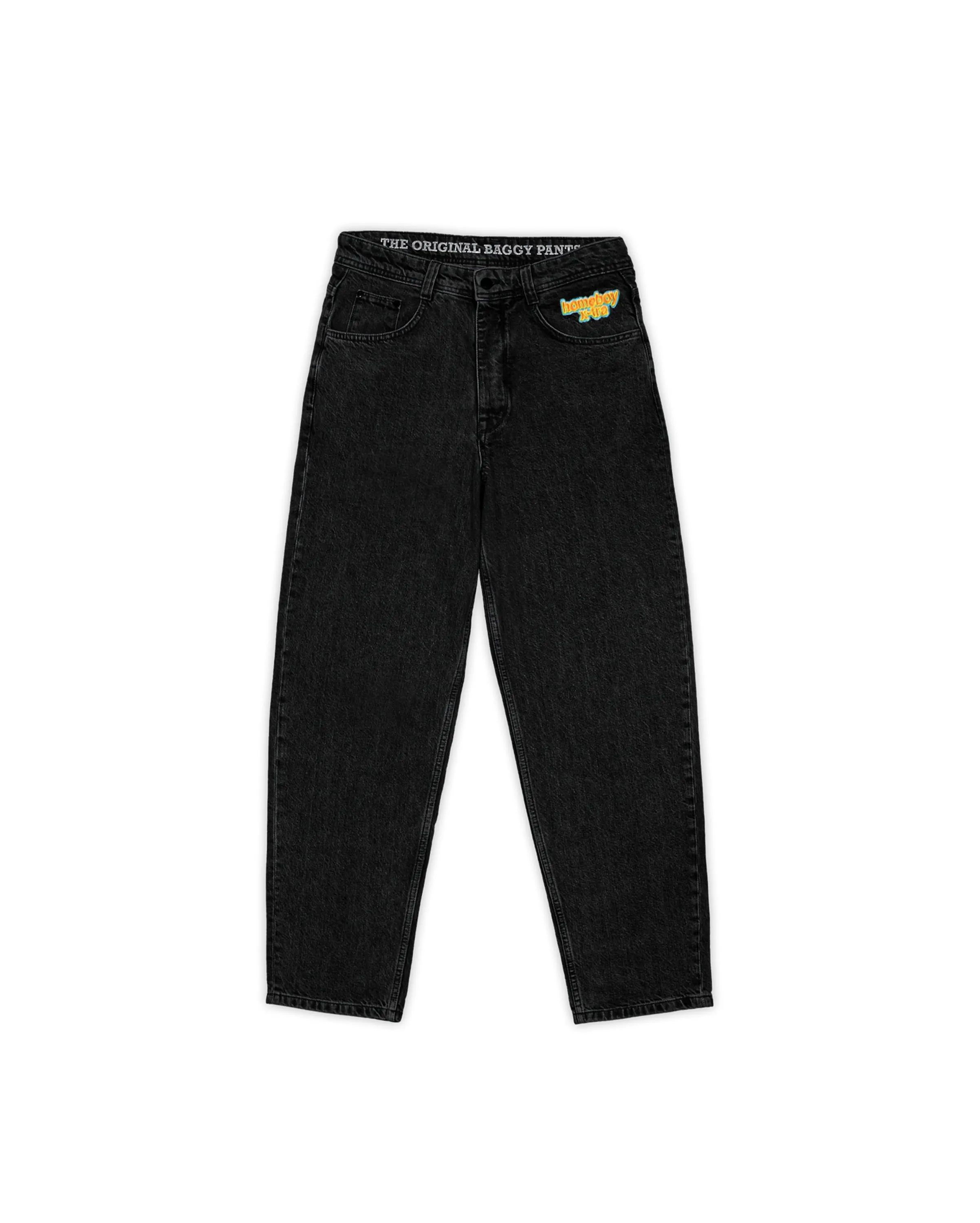 X-tra Baggy Denim Washed Black
