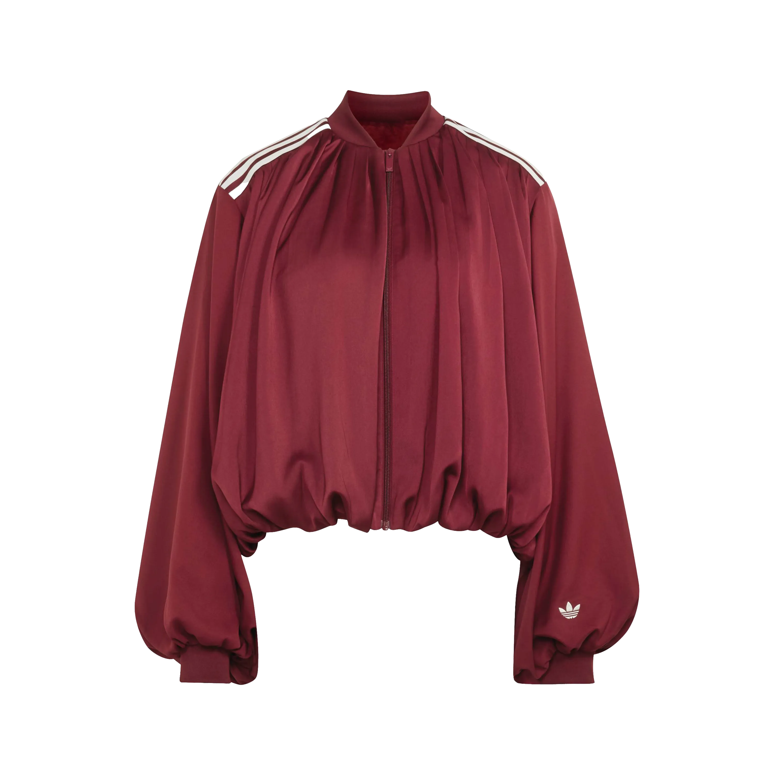 Adidas Pleated Track Top Shadow Red
