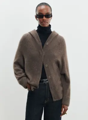 Gilet en raccoon et polyamide