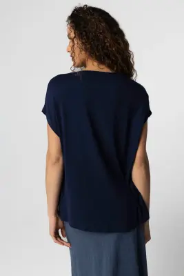 T-shirt en viscose et élasthanne — photo 4