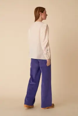 blouse tonille ecru — photo 5