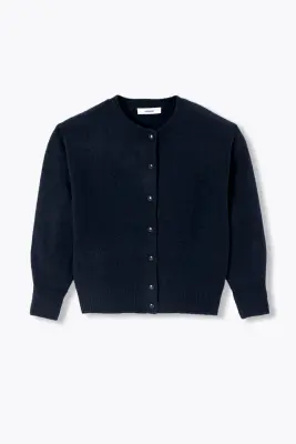 Cardigan enrichi en laine
