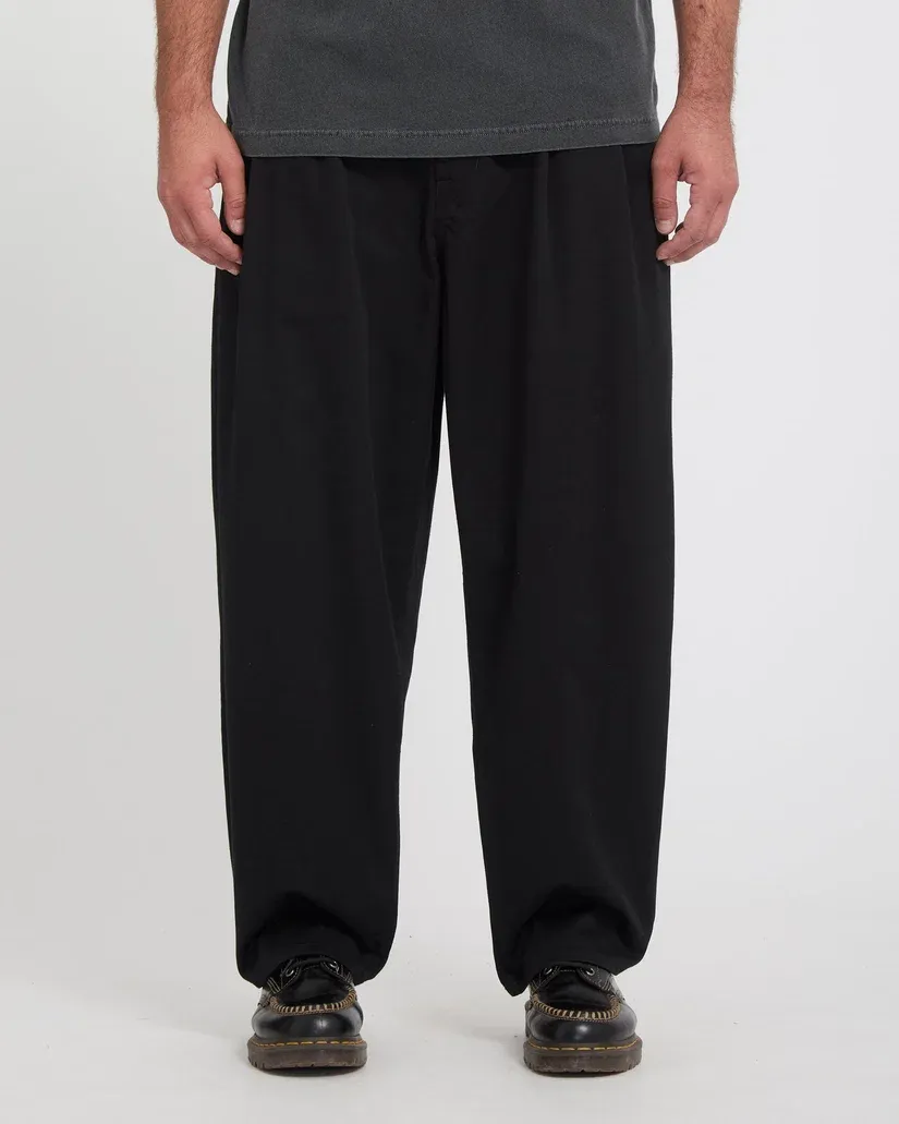 Pantalon Volcom Holter pleat pant – Black