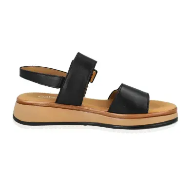 Sandales Gabor 62.744.57 Noires - Lacets Grande Pointure Femme — photo 3