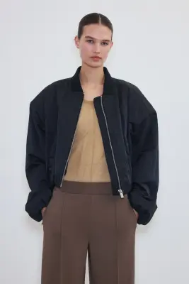 Cooling Relaxed Fit Wide trousers - Marron clair — photo 2