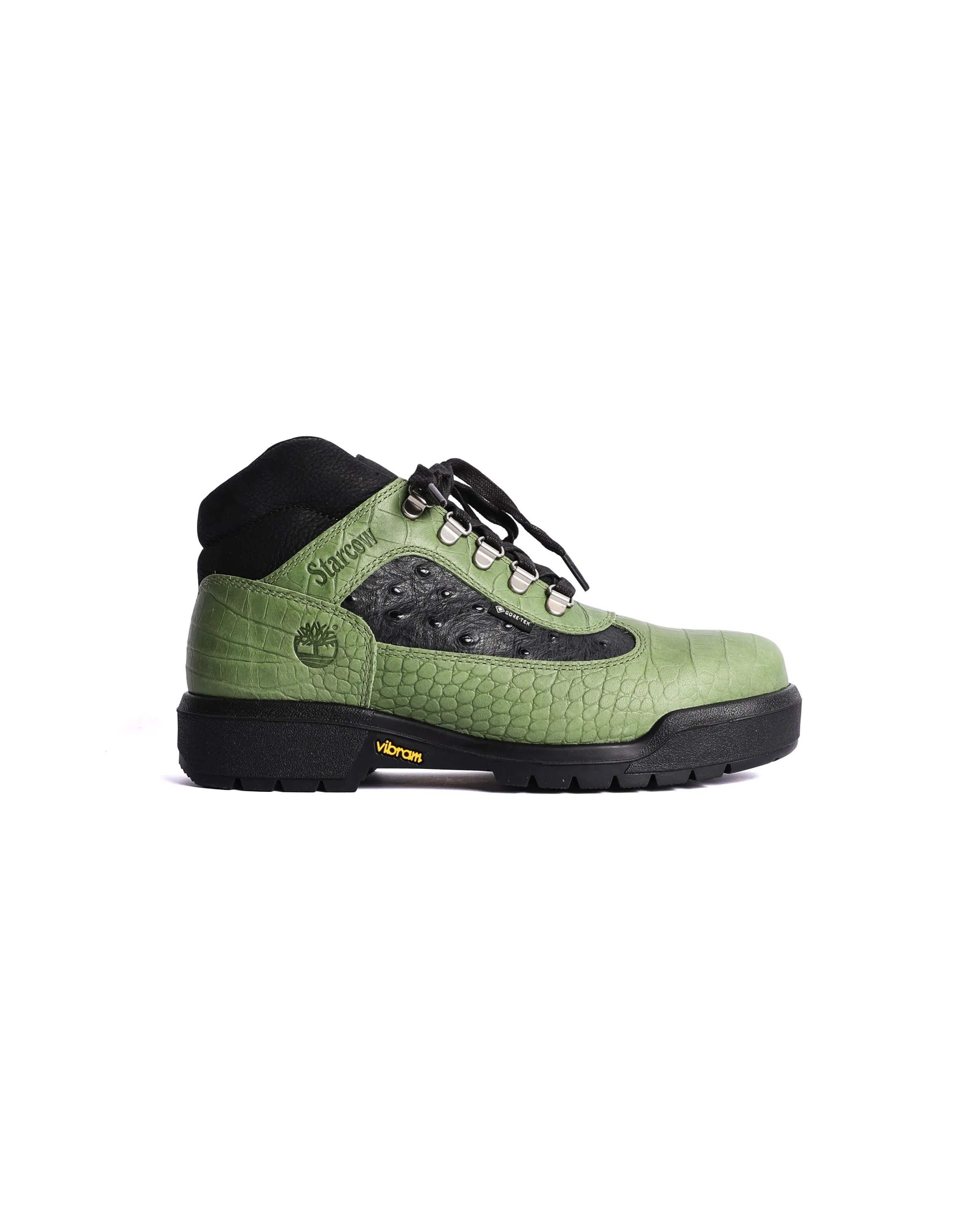 x Starcow Field Boots Mid Lace GTX Medium Green Full Grain