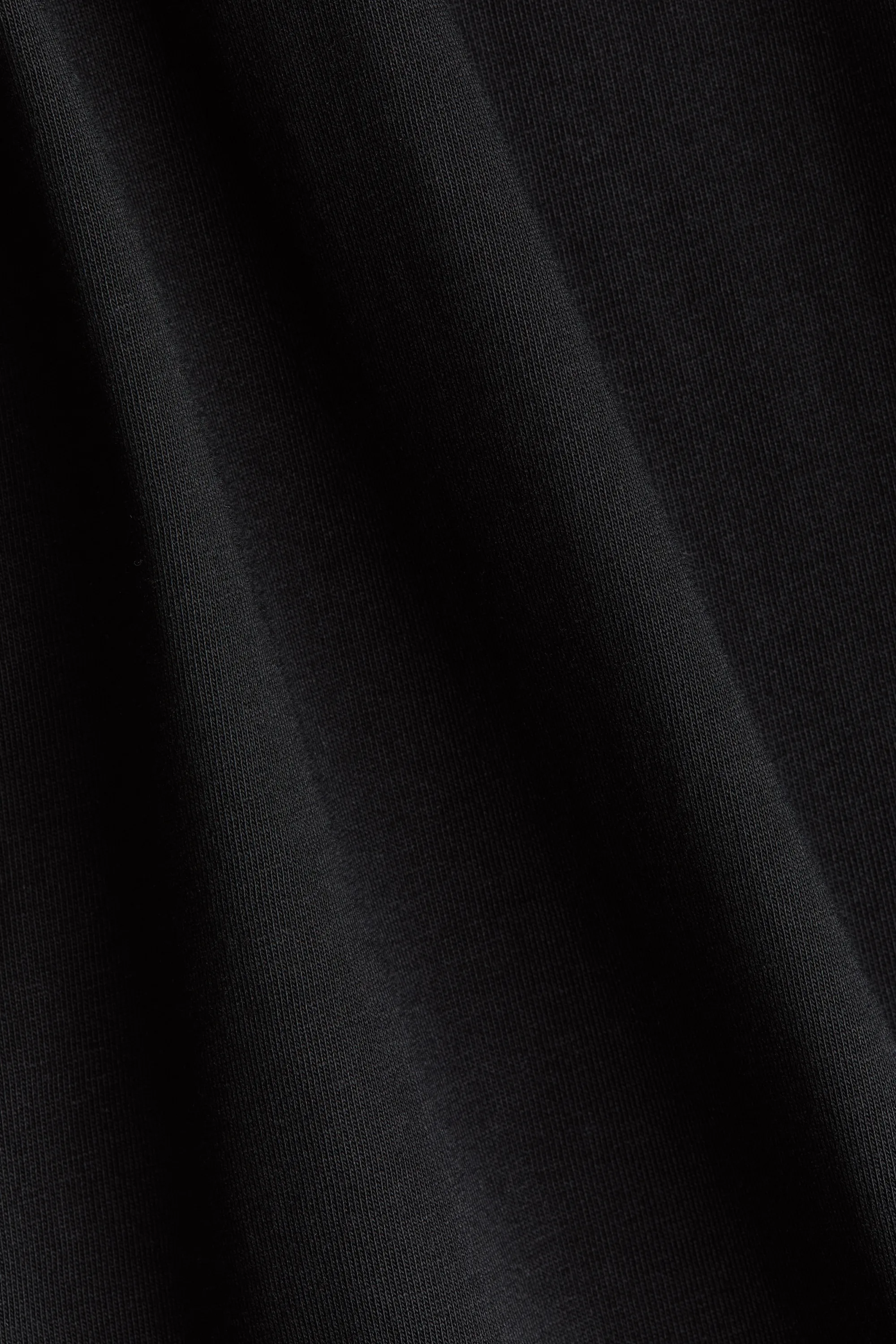 Longue robe T-shirt - Noir