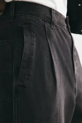 Baggy Jeans - Noir denim — photo 2