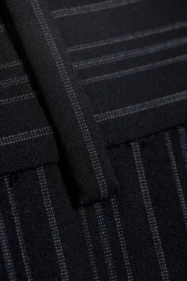 Pantalon de tailleur capri évasé - Bleu foncé — photo 2