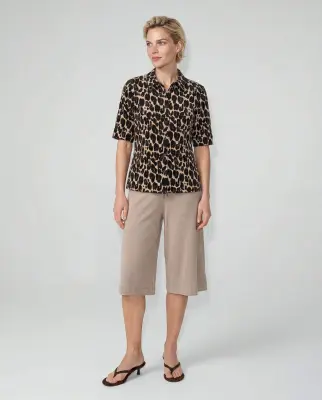 Chemise en coton et élasthanne — photo 3
