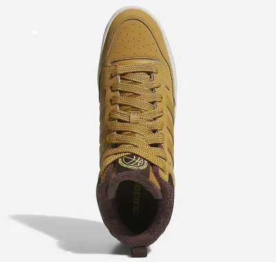 ADIDAS RAPID COURT MID Marron — photo 5