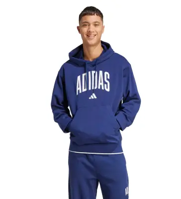 ADIDAS SWEAT ADIDAS GRANDE LONGUEUR Marine — photo 2