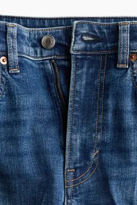 Flared High Jeans - Bleu denim — photo 3