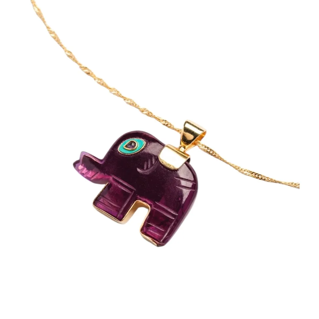Collier DUMBO chaine améthyste - Bohemian Rhapsodie