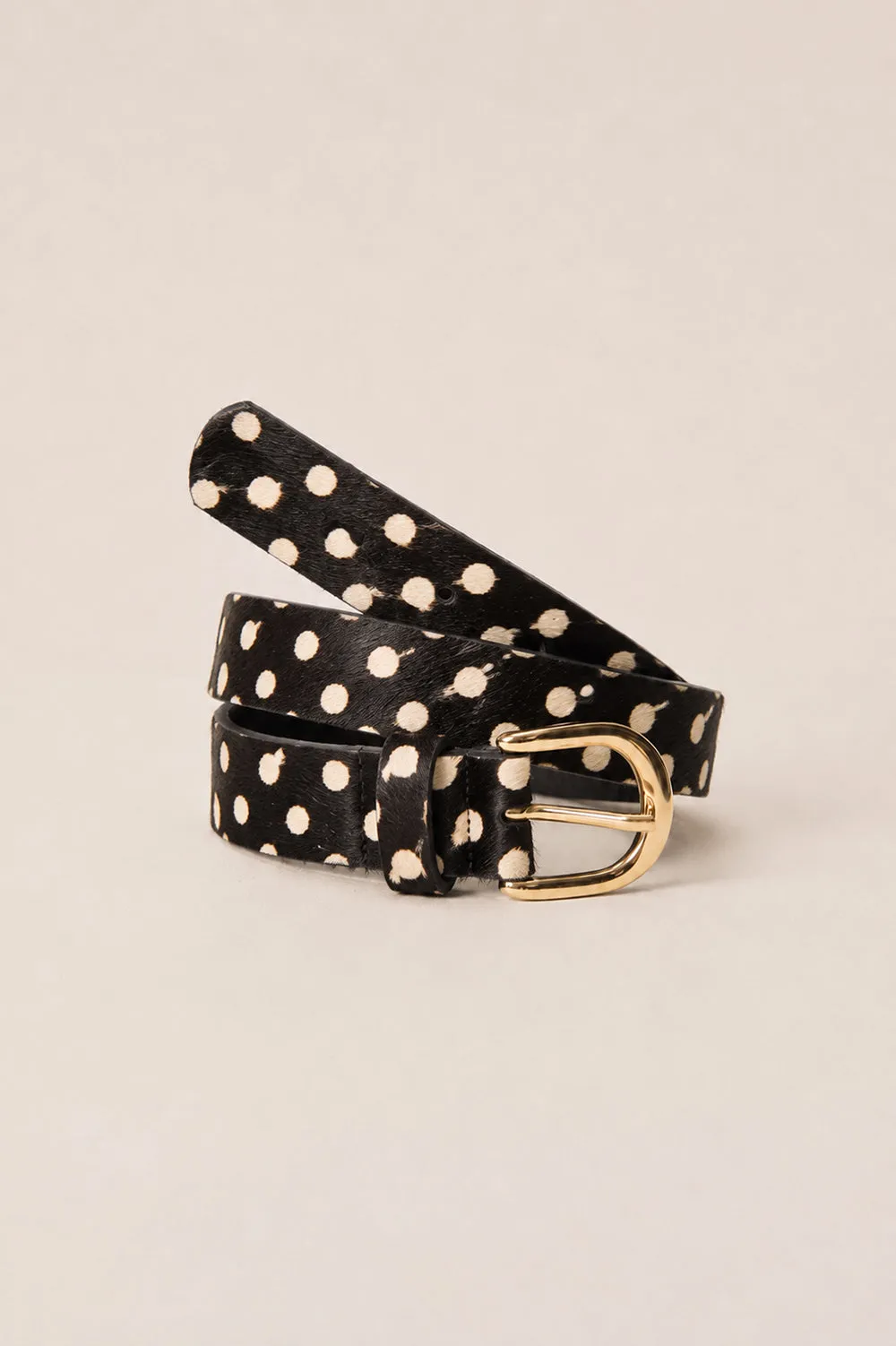 Ceinture Martino Pois Ecru