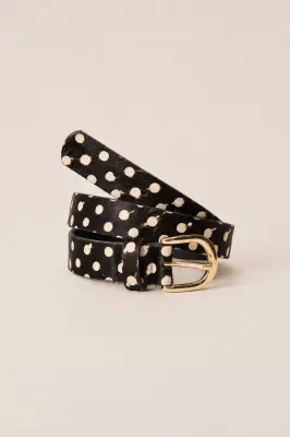Ceinture Martino Pois Ecru — photo 1