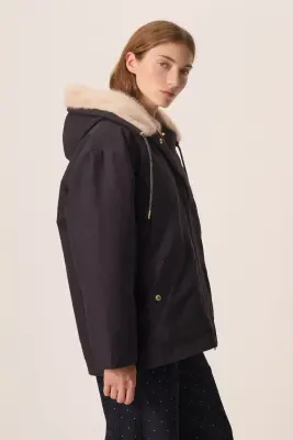 Manteau Ynessa Marine — photo 5