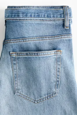 Wide Jeans - Bleu denim clair — photo 5