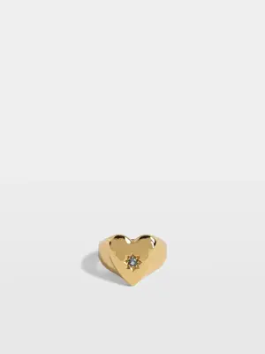 Bague Heartbreaker Strass — photo 1