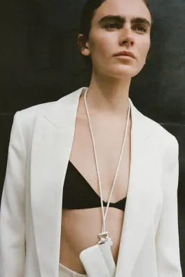 Blazer chic - Beige clair — photo 2