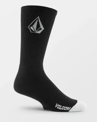 Chaussettes volcom full stone 3-pack – black — photo 4