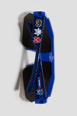 Lunettes de soleil imprimées - Bleu/Sonic le Hérisson — photo 1