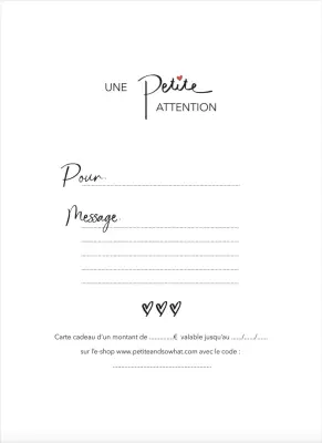 Carte cadeau — photo 2