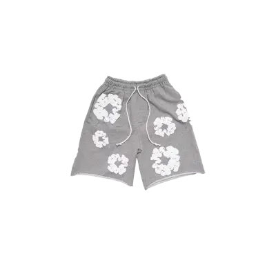Denim Tears The Cotton Wreath Shorts Grey — photo 1