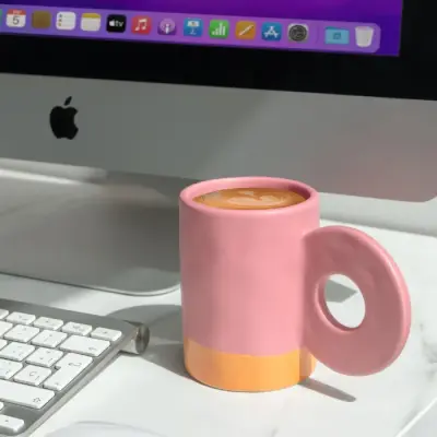 Mug Céramique Rose — photo 2