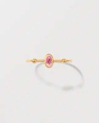 BAGUE ARLETTE - Or jaune 18 carats — photo 3