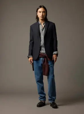 Veste Sèvres Navy — photo 2