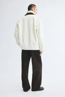 Pantalon chic Loose Fit - Marron foncé — photo 2