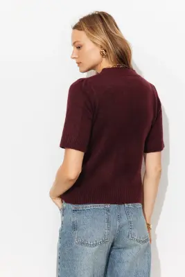 Pull manches courtes Femme — photo 4