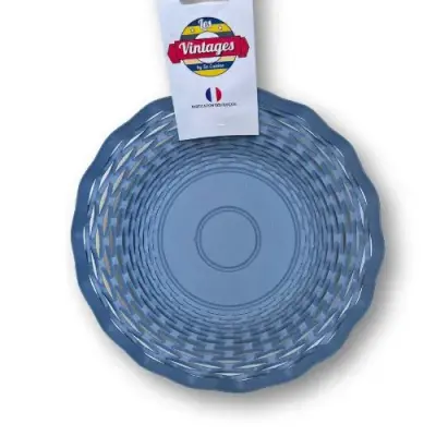 Corbeille à pain ronde en inox coloré — photo 4