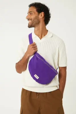 Sac banane Custine XL sergé de coton Rive Droite — photo 1