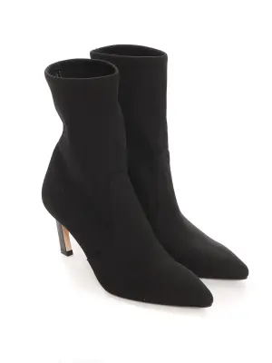 Bottines stretch bout pointu à talon STUART 75 BOOTIE Prix boutique 595€ Taille 41 — photo 3