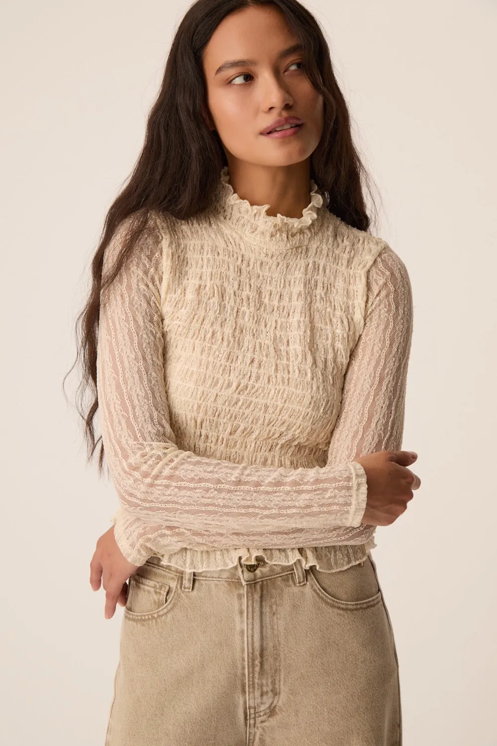 Tee Shirt Yuna Creme