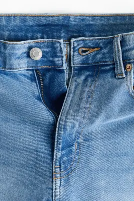 Skinny High Waist Jeans - Bleu denim clair — photo 2
