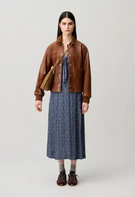 Robe fluide imprimée