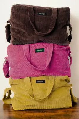 Sac Sauval velours Olive Rive Droite — photo 2