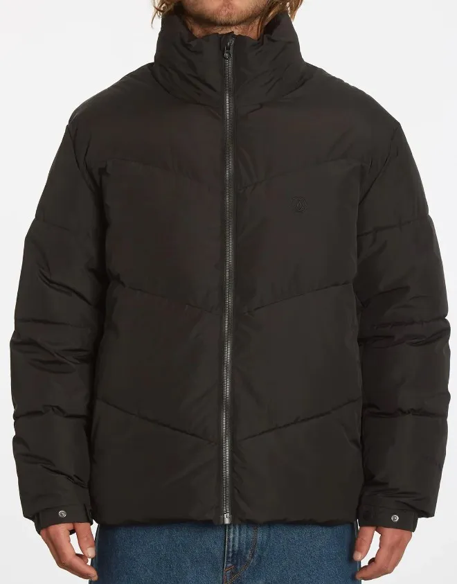 Veste Volcom Goldsmouth puffer – Black combo