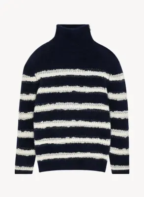 Pull en laine, fox et polyamide — photo 4