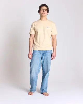 Tee shirt Martel jaune pâle — photo 4